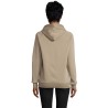 Sweat Capuche Éco-responsable Personnalisable STELLAR Matières : coton biologique Taille textile : M Couleurs : kaki personnalis