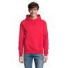 Sweat Capuche Éco-responsable Personnalisable STELLAR Matières : coton biologique Taille textile : L Couleurs : rouge livraison 