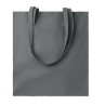 Sac shopping  en coton 140gr/m² personnalisé COTTONEL COLOUR + Matières : coton Couleurs : pierre goodies personnalisé en stock