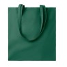 Sac shopping  en coton 140gr/m² personnalisé COTTONEL COLOUR + Matières : coton Couleurs : vert foncé personnalisable avec votre