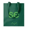 Sac shopping  en coton 140gr/m² personnalisé COTTONEL COLOUR + Matières : coton Couleurs : vert foncé personnalisation sur mesur