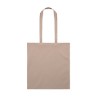 Sac shopping  en coton 140gr/m² personnalisé COTTONEL COLOUR + Matières : coton Couleurs : corde cadeau affaires élégant