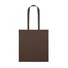 Sac shopping  en coton 140gr/m² personnalisé COTTONEL COLOUR + Matières : coton Couleurs : chocolat goodies publicitaire durable