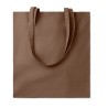Sac shopping  en coton 140gr/m² personnalisé COTTONEL COLOUR + Matières : coton Couleurs : terre cadeau collaborateur premium