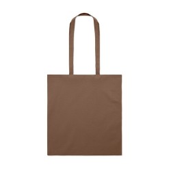 Sac shopping  en coton 140gr/m² personnalisé COTTONEL COLOUR + Matières : coton Couleurs : terre objet promo petit budget