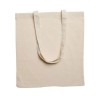 Sac shopping  en coton 140gr/m² personnalisé COTTONEL Matières : coton Couleurs : beige
