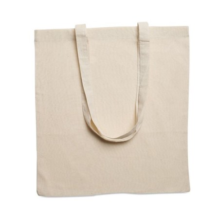 Sac shopping  en coton 140gr/m² personnalisé COTTONEL Matières : coton Couleurs : beige personnalisable avec votre logo