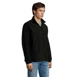 Veste Zippée Micropolaire Personnalisée pour Homme NORTH Matières : PET Taille textile : XL Couleurs : noir cadeau entreprise pa