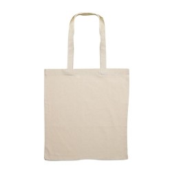 Sac shopping  en coton 140gr/m² personnalisé COTTONEL Matières : coton Couleurs : beige cadeau entreprise pas cher
