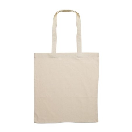 Sac shopping  en coton 140gr/m² personnalisé COTTONEL Matières : coton Couleurs : beige cadeau entreprise pas cher