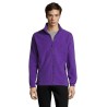 Veste Zippée Micropolaire Personnalisée pour Homme NORTH Matières : PET Taille textile : XL Couleurs : violet foncé marquage cou