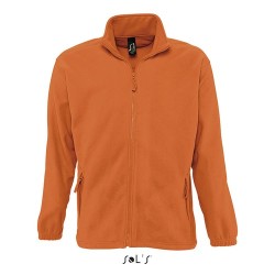 Veste Zippée Micropolaire Personnalisée pour Homme NORTH Matières : PET Taille textile : XXL Couleurs : orange accessoire événem