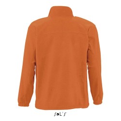 Veste Zippée Micropolaire Personnalisée pour Homme NORTH Matières : PET Taille textile : 3XL Couleurs : orange personnalisation 