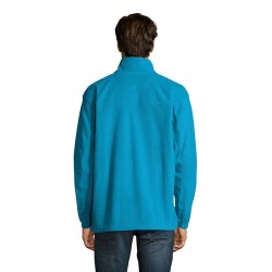 Veste Zippée Micropolaire Personnalisée pour Homme NORTH Matières : PET Taille textile : 4XL Couleurs : bleu aqua cadeau entrepr
