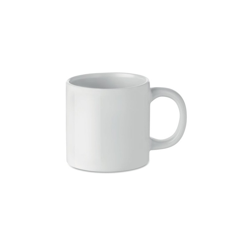 Mug personnalisé 200ml pour sublimation - MINI SUBLIM Matières : grès Couleurs : blanc
