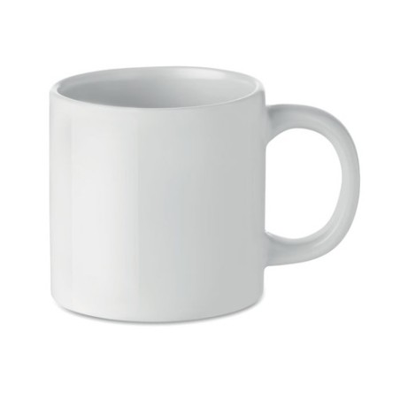 Mug personnalisé 200ml pour sublimation - MINI SUBLIM Matières : grès Couleurs : blanc