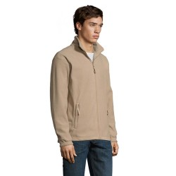 Veste Zippée Micropolaire Personnalisée pour Homme NORTH Matières : PET Taille textile : XXL Couleurs : corde personnalisable av