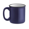 Mug céramique vintage 240 ml personnalisé TWEENIES Matières : grès Couleurs : bleu marine impression logo haute qualité