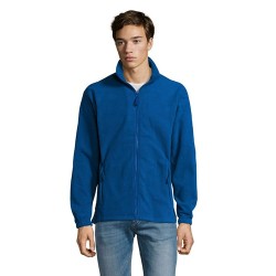 Veste Zippée Micropolaire Personnalisée pour Homme NORTH Matières : PET Taille textile : 3XL Couleurs : bleu royal goodies publi