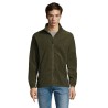 Veste Zippée Micropolaire Personnalisée pour Homme NORTH Matières : PET Taille textile : 3XL Couleurs : vert armée