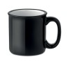 Mug céramique vintage 240 ml personnalisé TWEENIES Matières : grès Couleurs : noir marquage laser ultra précis