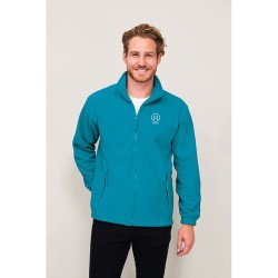 Veste Zippée Micropolaire Personnalisée pour Homme NORTH Matières : PET Taille textile : S Couleurs : chocolat foncé goodies ent