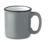 Mug céramique vintage 240 ml personnalisé TWEENIES Matières : grès Couleurs : gris personnalisable avec votre logo