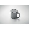 Mug céramique vintage 240 ml personnalisé TWEENIES Matières : grès Couleurs : gris goodies entreprise design