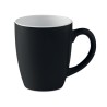 Mug en céramique coloré 290 ml personnalisé COLOUR TRENT Matières : grès Couleurs : noir