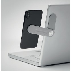 Support Téléphone Magnétique Pratique Personnalisable GADA Matières : ABS Couleurs : gris