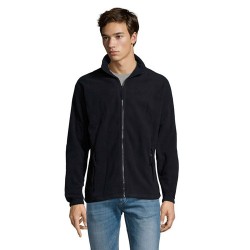 Veste Zippée Micropolaire Personnalisée pour Homme NORTH Matières : PET Taille textile : M Couleurs : bleu marine goodies entrep