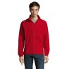 Veste Zippée Micropolaire Personnalisée pour Homme NORTH Matières : PET Taille textile : XL Couleurs : rouge cadeau affaires élé