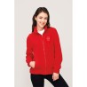 Veste Polaire Femme Personnalisée Éco-responsable - NORTH Matières : PET Taille textile : S Couleurs : rouge accessoire événemen