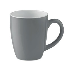Mug en céramique coloré 290 ml personnalisé COLOUR TRENT Matières : grès Couleurs : gris goodies publicitaire événementiel