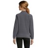 Veste Polaire Femme Personnalisée Éco-responsable - NORTH Matières : PET Taille textile : L Couleurs : gris chiné cadeau entrepr