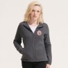 Veste Polaire Femme Personnalisée Éco-responsable - NORTH Matières : PET Taille textile : L Couleurs : gris chiné objet promo pe