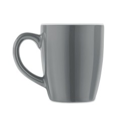 Mug en céramique coloré 290 ml personnalisé COLOUR TRENT Matières : grès Couleurs : gris cadeau affaires élégant