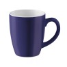 Mug en céramique coloré 290 ml personnalisé COLOUR TRENT Matières : grès Couleurs : bleu marine marquage laser ultra précis