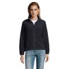 Veste Polaire Femme Personnalisée Éco-responsable - NORTH Matières : PET Taille textile : S Couleurs : bleu marine impression lo