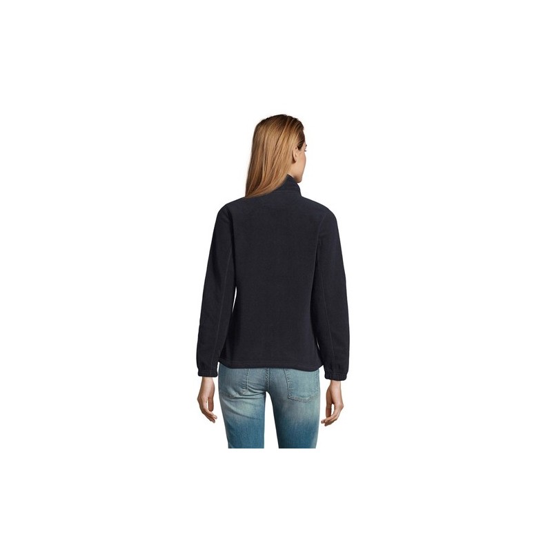 Veste Polaire Femme Personnalisée Éco-responsable - NORTH Matières : PET Taille textile : XL Couleurs : bleu marine cadeau affai