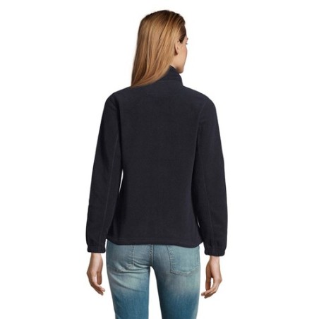 Veste Polaire Femme Personnalisée Éco-responsable - NORTH Matières : PET Taille textile : XL Couleurs : bleu marine cadeau affai