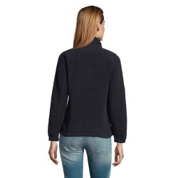 Veste Polaire Femme Personnalisée Éco-responsable - NORTH Matières : PET Taille textile : XXL Couleurs : bleu marine personnalis