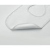 Bavoir Pratique Personnalisé Éco-responsable en Poly Coton pour Bébé - EPI Matières : coton Couleurs : blanc personnalisable ave