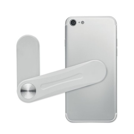 Support Téléphone Magnétique Pratique Personnalisable GADA Matières : ABS Couleurs : gris cadeau entreprise pas cher