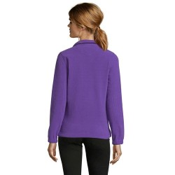 Veste Polaire Femme Personnalisée Éco-responsable - NORTH Matières : PET Taille textile : L Couleurs : violet foncé objet promot