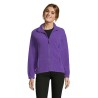 Veste Polaire Femme Personnalisée Éco-responsable - NORTH Matières : PET Taille textile : XXL Couleurs : violet foncé cadeau cli