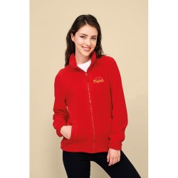Veste Polaire Femme Personnalisée Éco-responsable - NORTH Matières : PET Taille textile : XL Couleurs : violet foncé goodies per