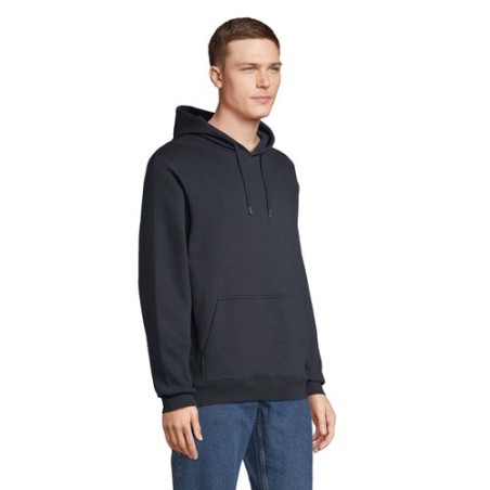 Sweat à Capuche Personnalisé SNAKE - Confort et Style Abordables Taille textile : XS Couleurs : bleu marine marquage couleur écl