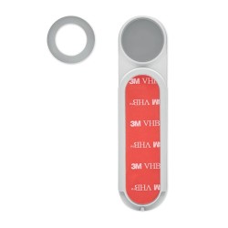 Support Téléphone Magnétique Pratique Personnalisable GADA Matières : ABS Couleurs : gris impression haute définition