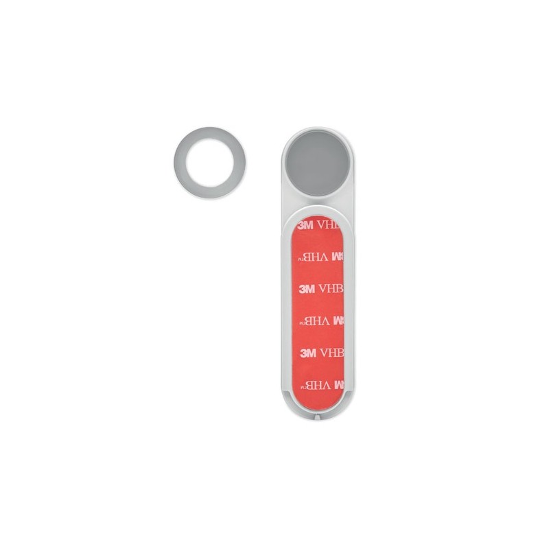 Support Téléphone Magnétique Pratique Personnalisable GADA Matières : ABS Couleurs : gris impression haute définition